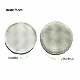 Coussinet d'allaitement lavable - Lot de 6