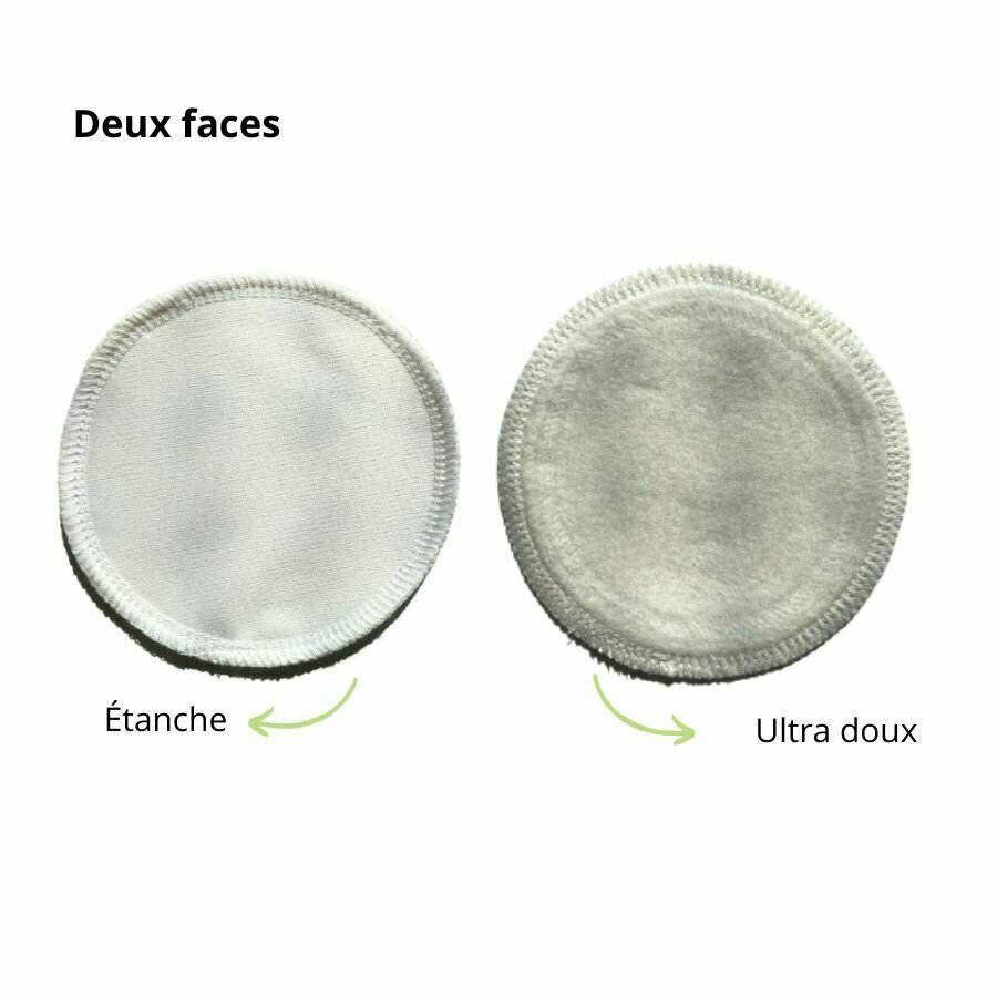 Coussinet d'allaitement lavable - Lot de 6