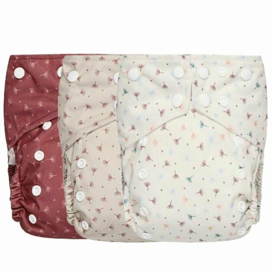 Couche lavable (Tout en Un) Blossom (avec insert intégré)