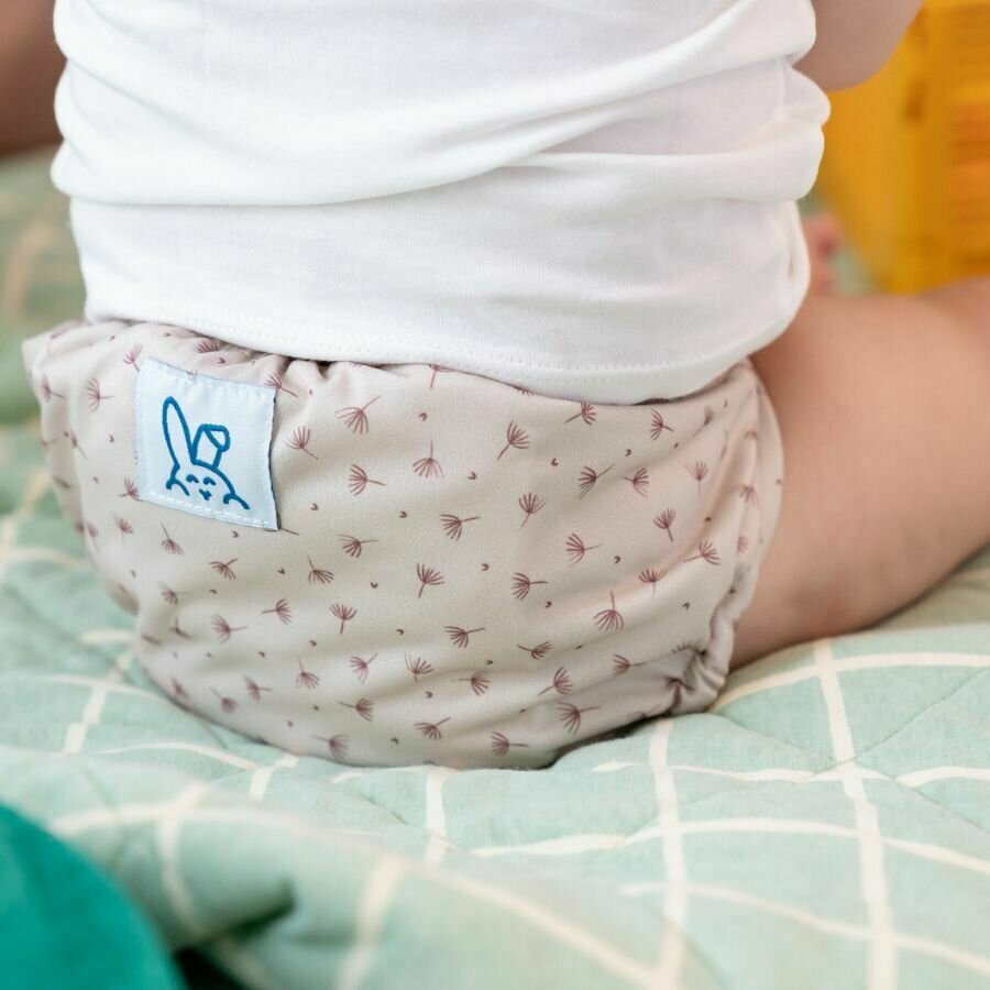 Couche lavable à scratch (Tout en Un) Blossom (avec insert intégré)