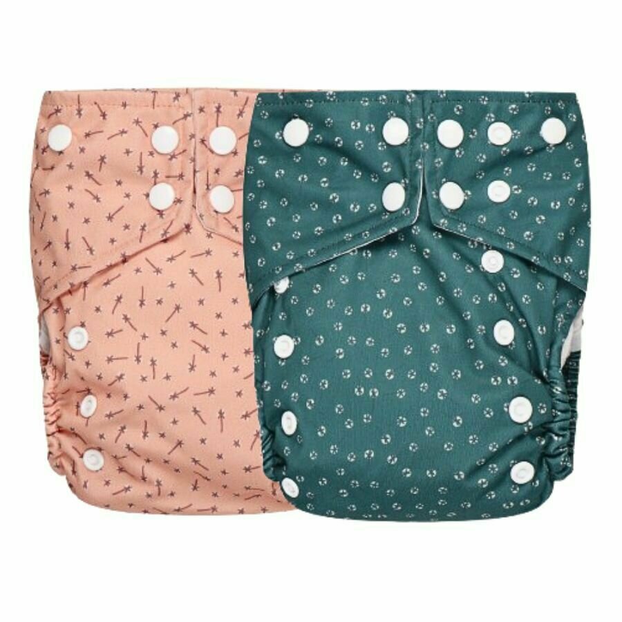 Couche lavable (Tout en Un) Dandelion (avec insert intégré)