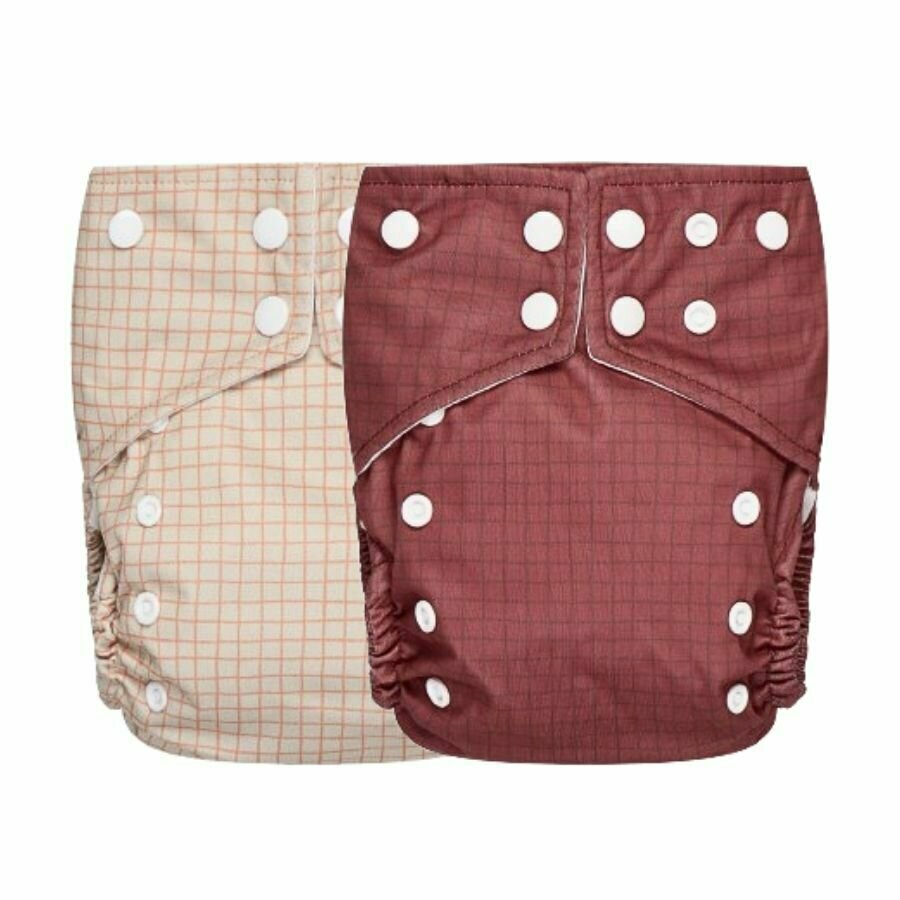 Couche lavable (Tout en Un) Tiles (avec insert intégré)