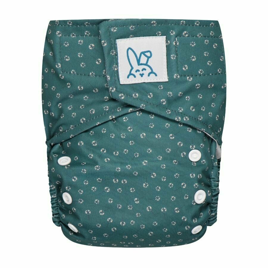 Couche lavable à scratch (Tout en Un) Dandelion (avec insert intégré)