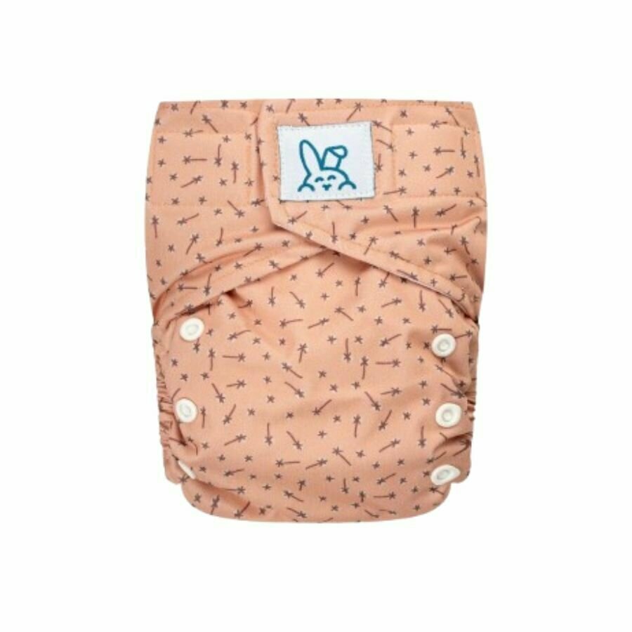 Couche lavable à scratch (Tout en Un) Dandelion (avec insert intégré)