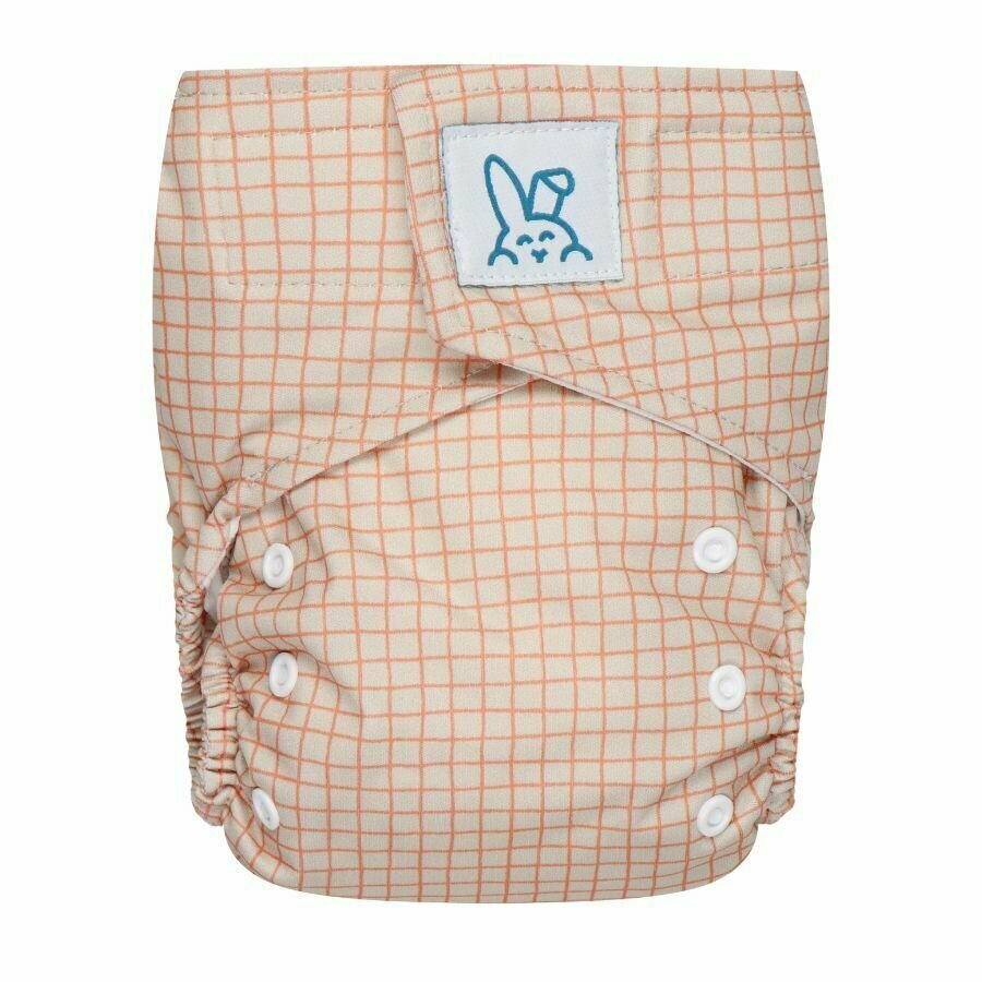 Couche lavable à scratch (Tout en Un) Tiles (avec insert intégré)