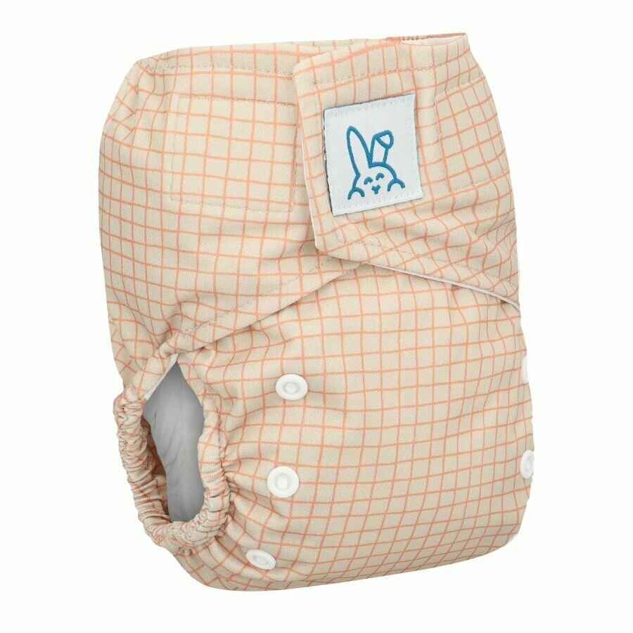 Couche lavable à scratch (Tout en Un) Tiles (avec insert intégré)