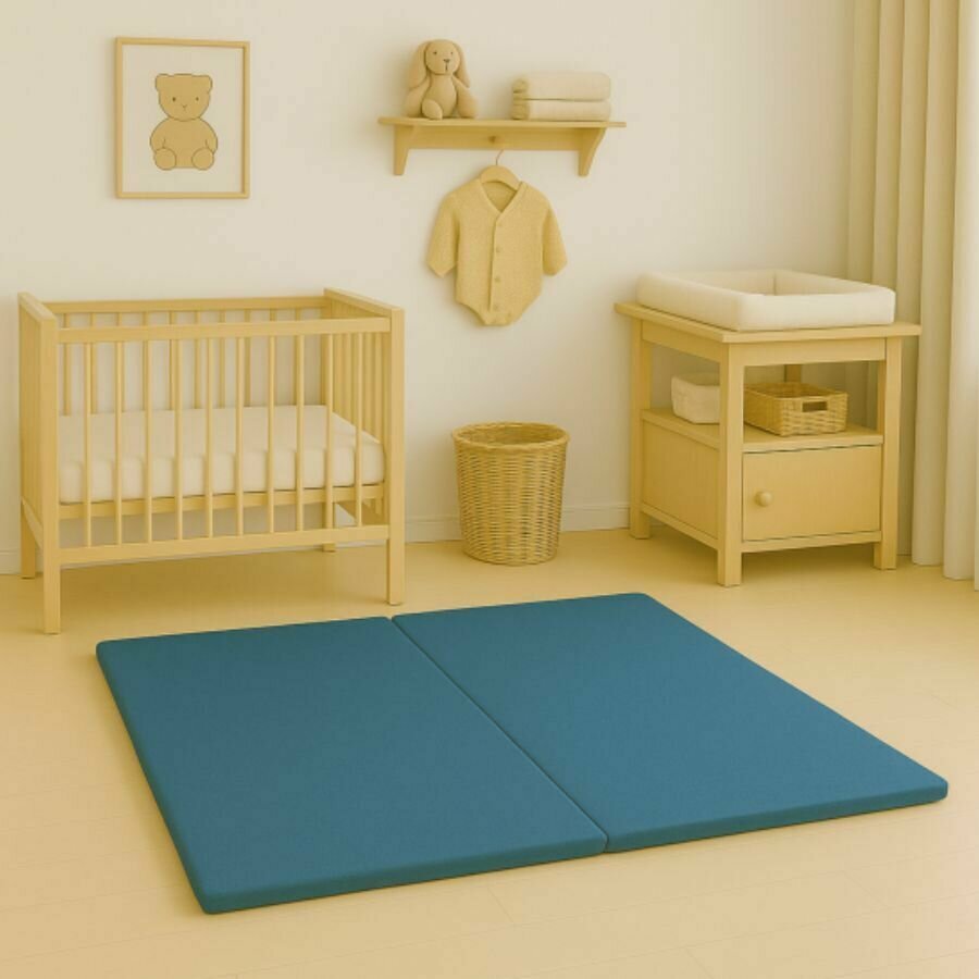 Tapis de sol imperméable pour bébé Tapis de sol bébé lagon